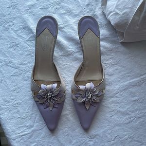 Talbots Lavender Slide Pump